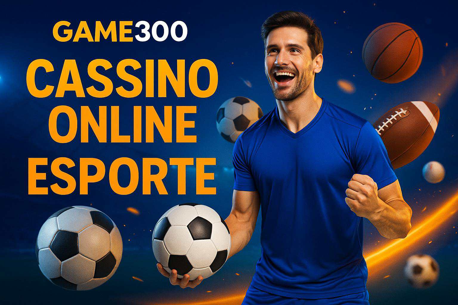 Aposte em apostas esportivas no cassino online GAME300