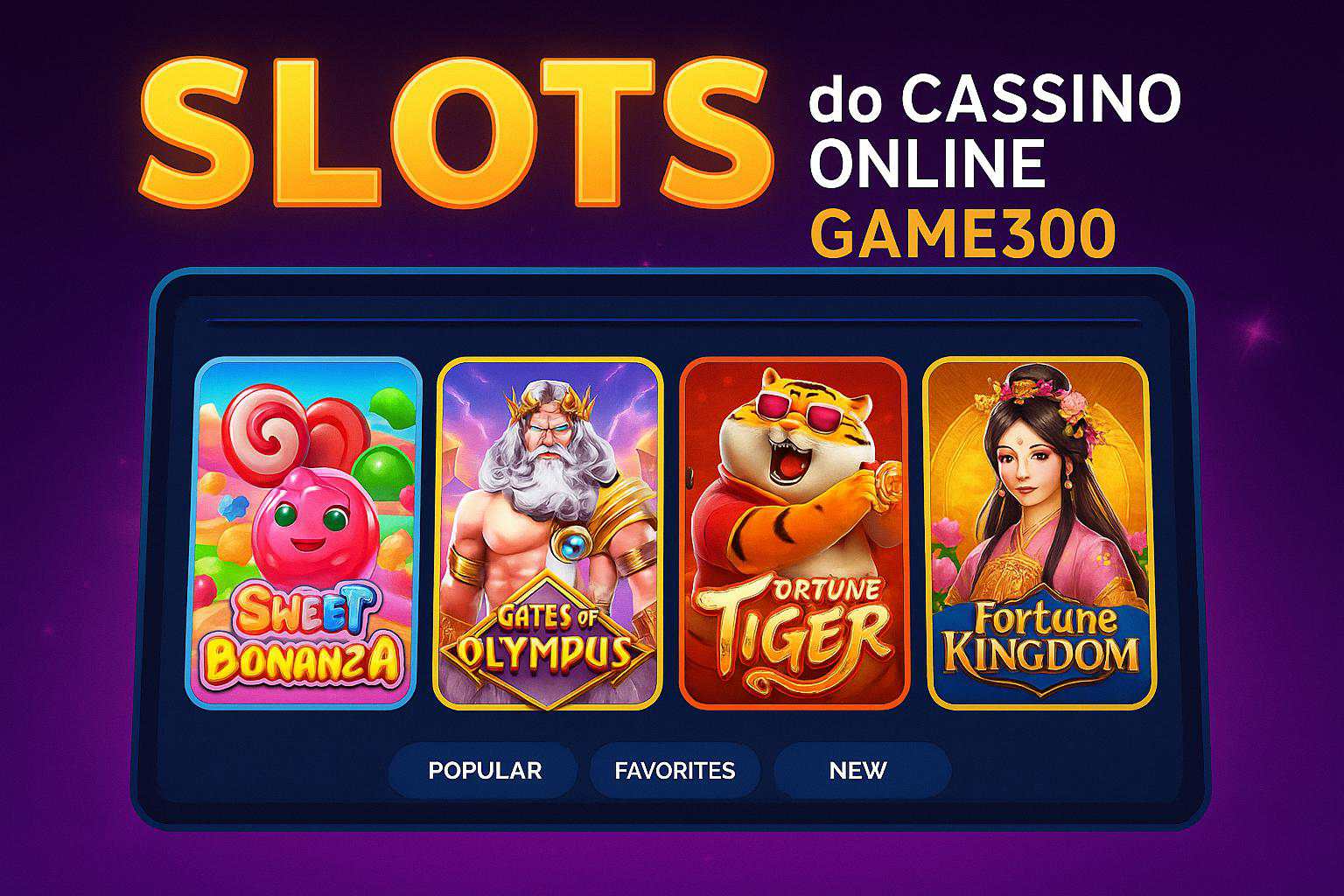 Jogos de Slot no Casino Online GAME300