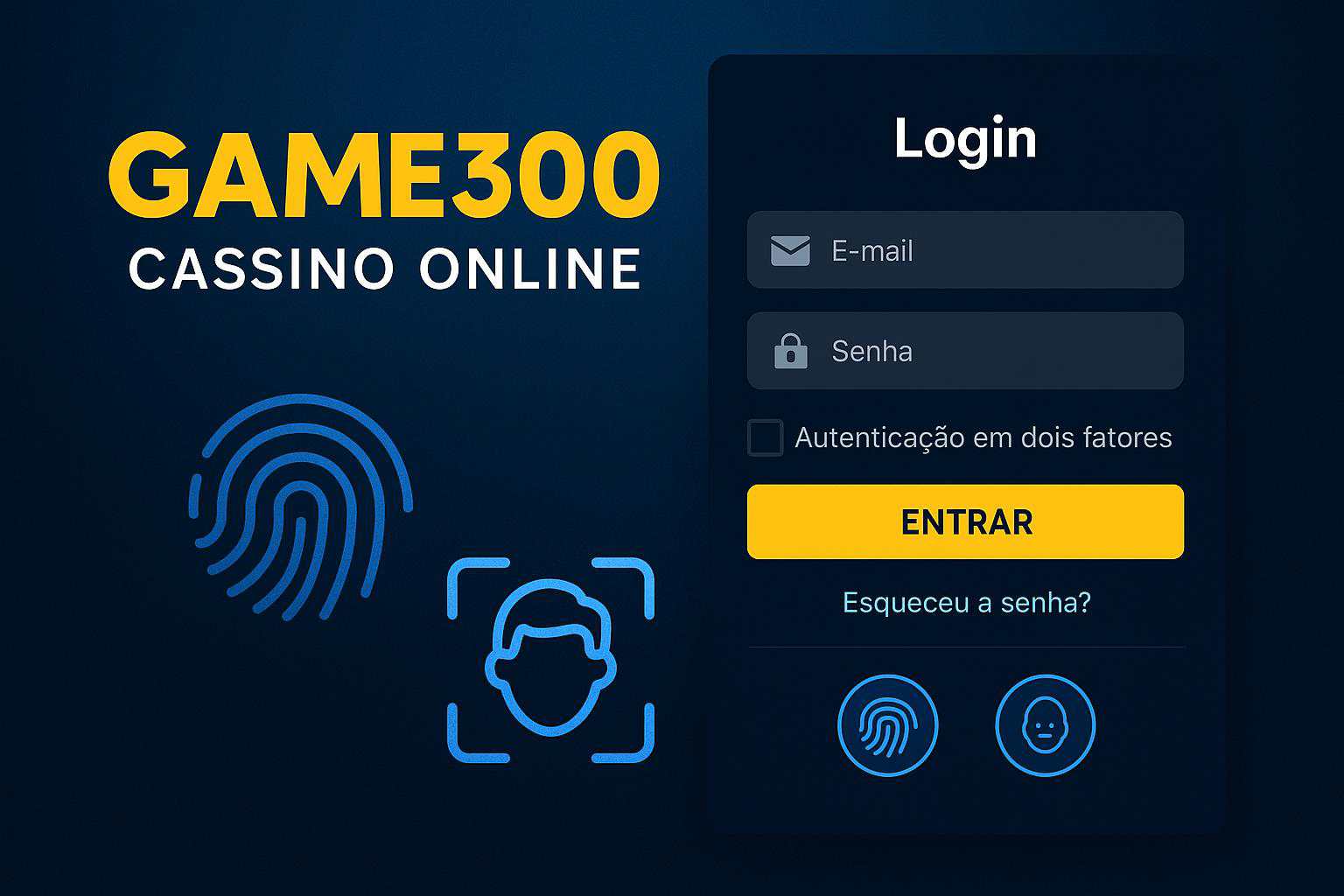Não Perca tempo, o rRgistro na site GAME300